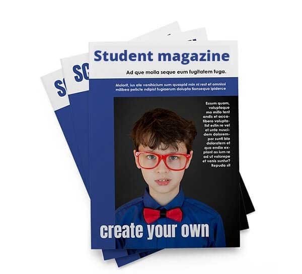 Magazine d'école en petit tirage