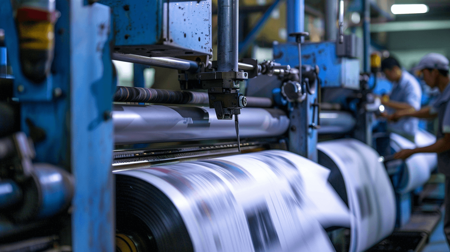 Impression offset haute performance pour journaux et prospectus