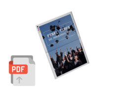 Faire imprimer un PDF comme un véritable journal scolaire ou journal de fin d'études
