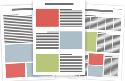 Modèles variés pour créer un journal