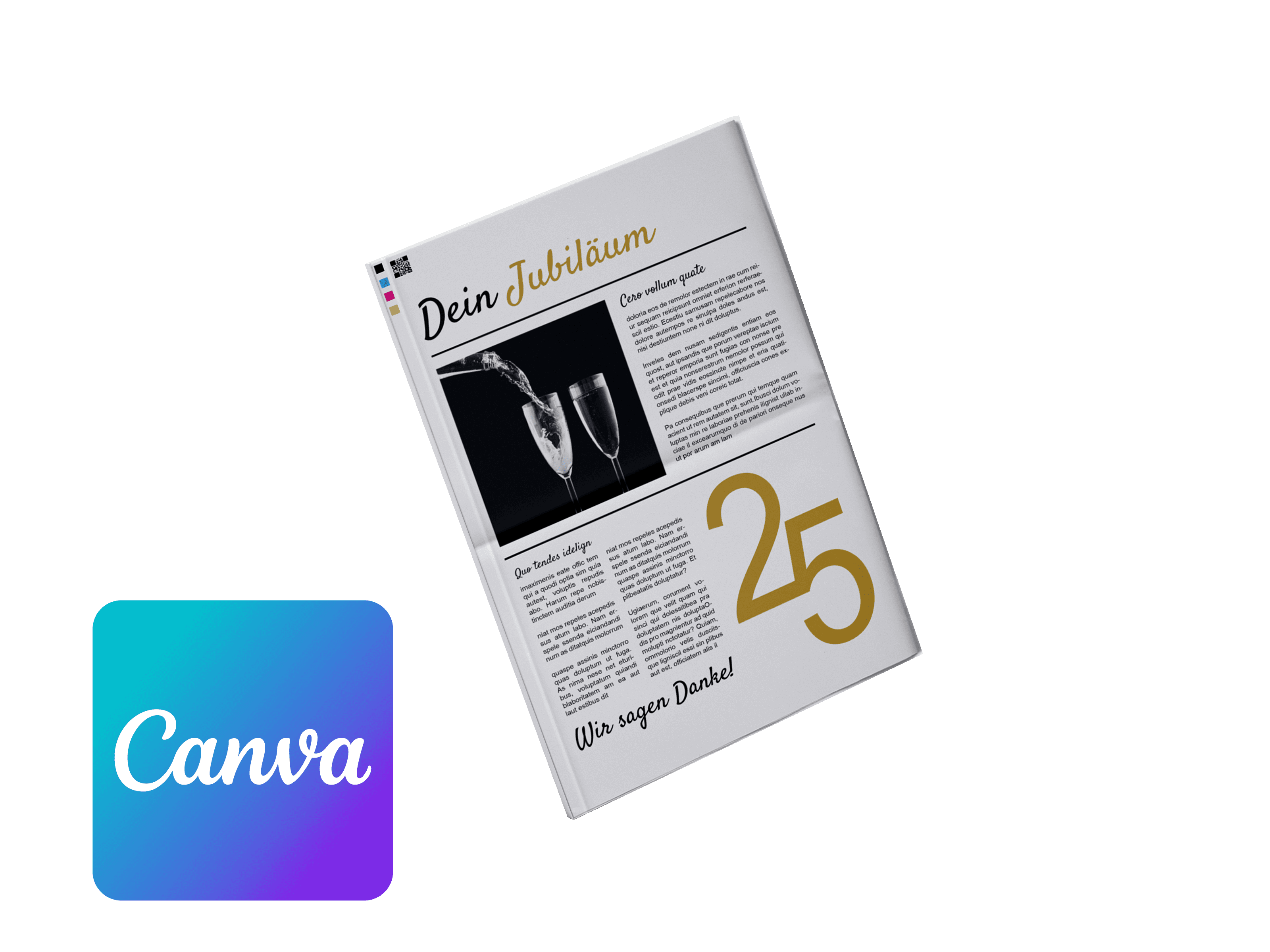 Créer un journal du jubilé avec Canva