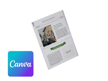 Créer un journal du club de tir en ligne avec Canva
