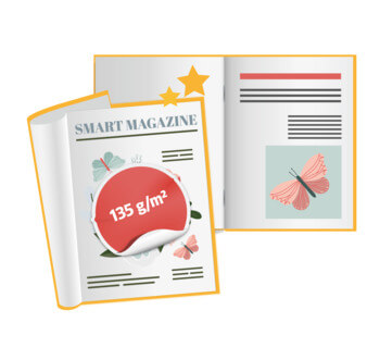 Impression de magazine avec un toucher et un aspect haut de gamme