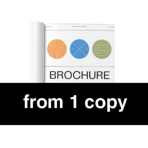 Impression de brochures en petits tirages dès un exemplaire