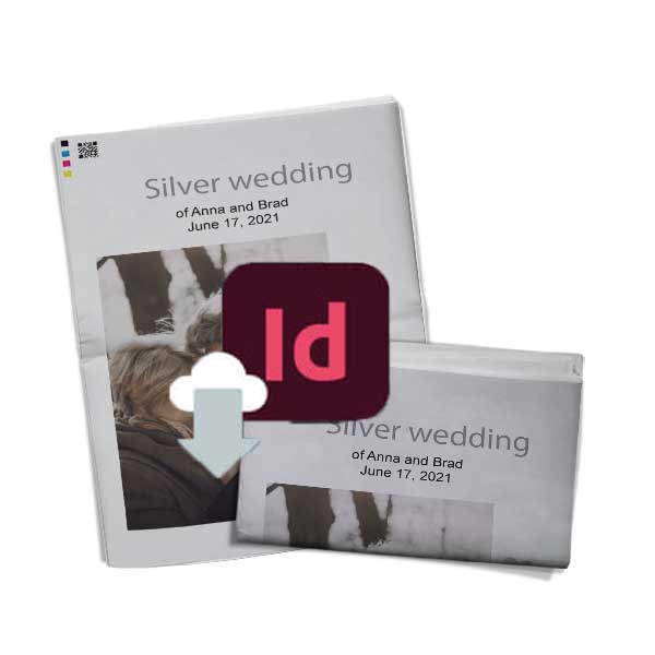 Créer un journal des noces d'argent avec un modèle pour InDesign