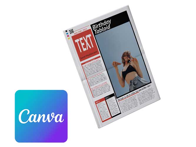 Créer un journal d’anniversaire en ligne avec Canva