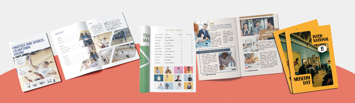 Impression de brochures personnalisées en petits tirages