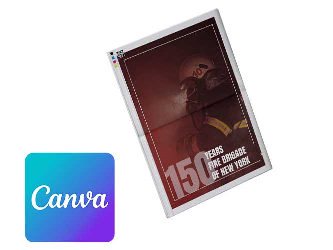 Créer un journal d'association pour pompiers avec Canva