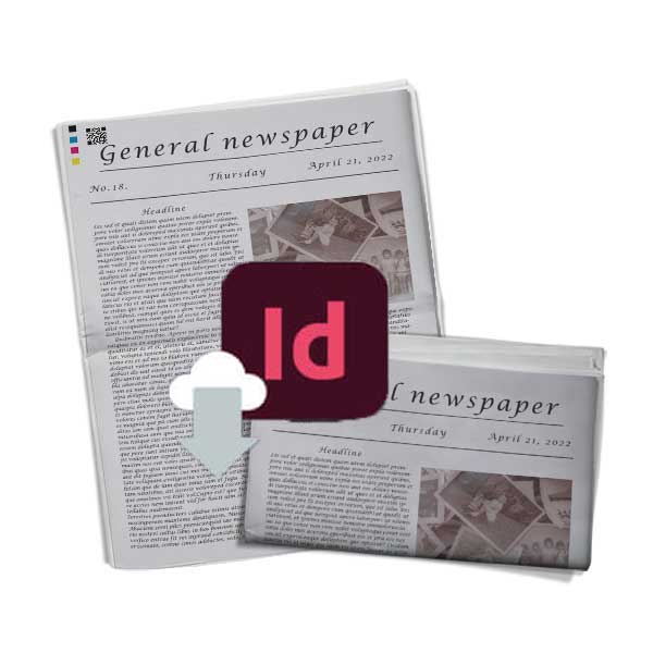 Télécharger modèle de journal de maison au format InDesign