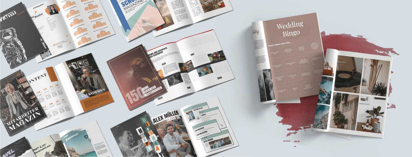 Faites imprimer votre propre magazine en tirage personnalisé