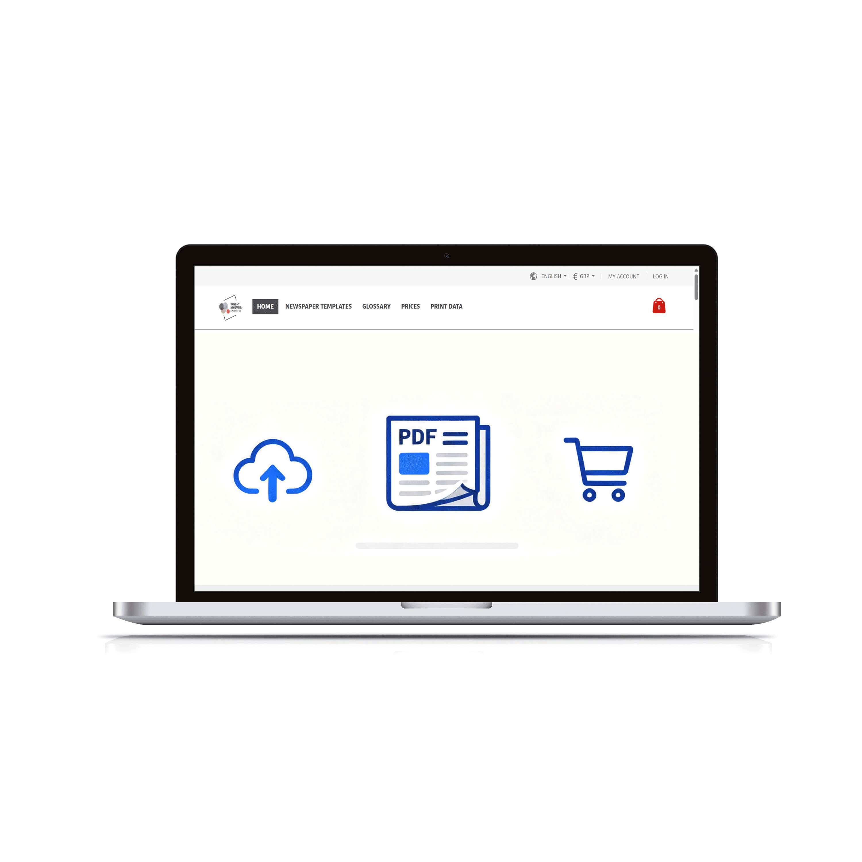 Imprimer PDF comme journal dans la boutique en ligne