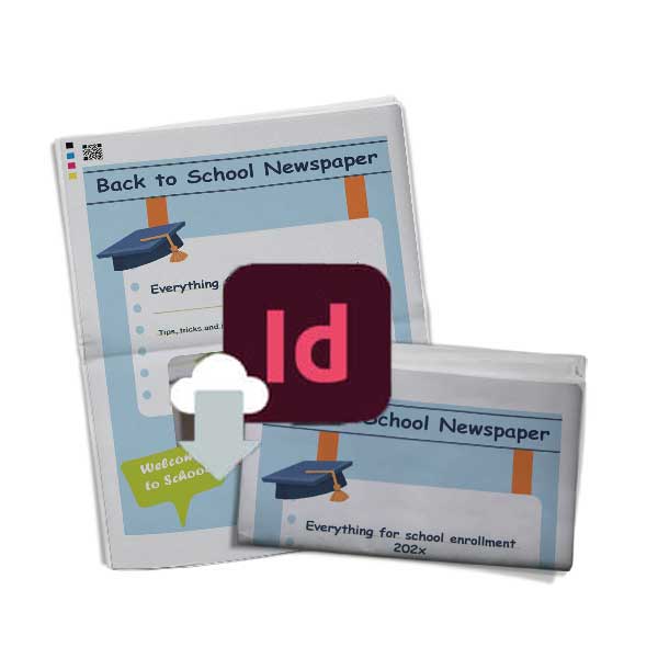 Créer un journal pour la rentrée scolaire avec un modèle pour InDesign