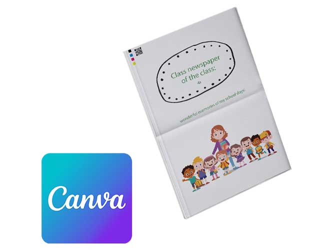 Créer un journal de classe avec Canva