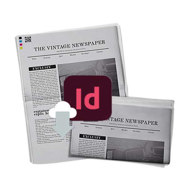 Télécharger modèle de journal historique au format InDesign