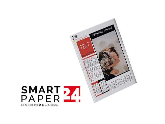 Journal de mariage créé avec l'éditeur en ligne de Smartpaper24